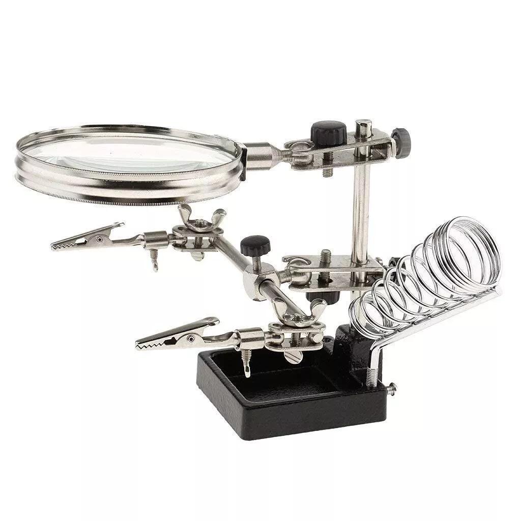 Workbench with Magnifying Glass for Mobile Phone Motherboard and Circuit Board Repair