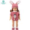 New 43-45cm New Born Doll clothes Fashion Cotton Down Jacket Purple Pink Rose Red Girl's gift