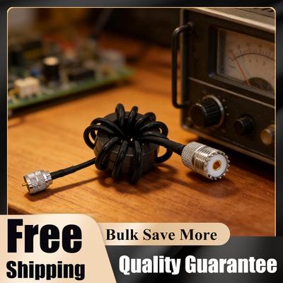 1.8-30 MHz 200W Shortwave Choke Coil HF Choke Balun Magnetic Core for HF Short-wave Radio 1:1 Current Type