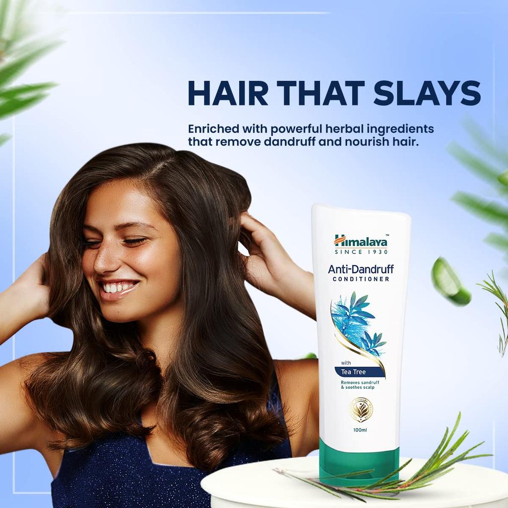 Himalaya Anti Dandruff Conditioner 100ml For Men And Women Fights And Prevents Dandruff Soothes Scalp Softens Hair Nourishes And Adds Shine