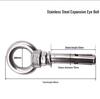 304 Stainless Steel Eye Bolt Expansion Hook for Yoga Hammock