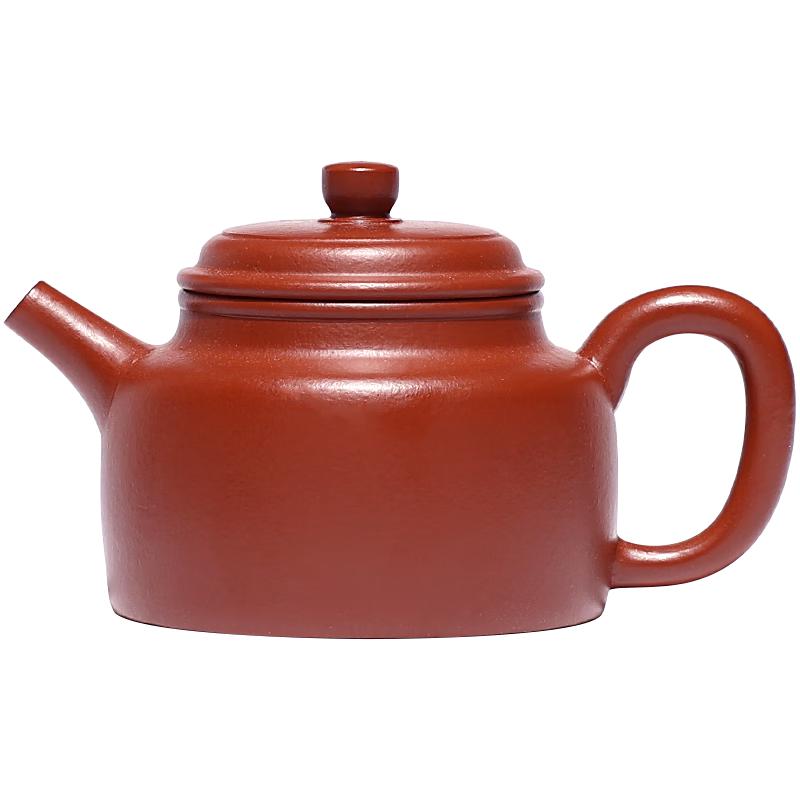 Bailiniyong Yixing Zisha Pure Handmade Cinnabar Clay Teapot