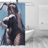 Fashion-Inspired Shower Curtain With Hooks - Durable Polyester Bathroom Curtain, Vibrant Artistic Design, Machine Washabl