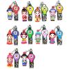 Korean Traditional Character Color Taegeuk Nail Clippers (10 Pcs)