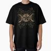 Triple Moon Goddess Pentagram ornaUnisext Designed and Sold by Kprintart Vintage Washed Stylish Streetwear Comfortable Fashion