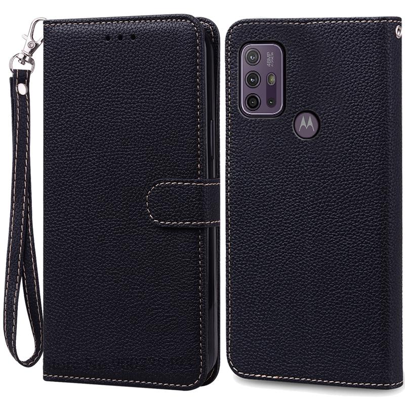 G10 G20 G30 Etui For Motorola G20 Etui Lommebok Lær Flip Cover For Motorola Moto G30 Etui G10 G20 Lommebokdeksel Fundas
