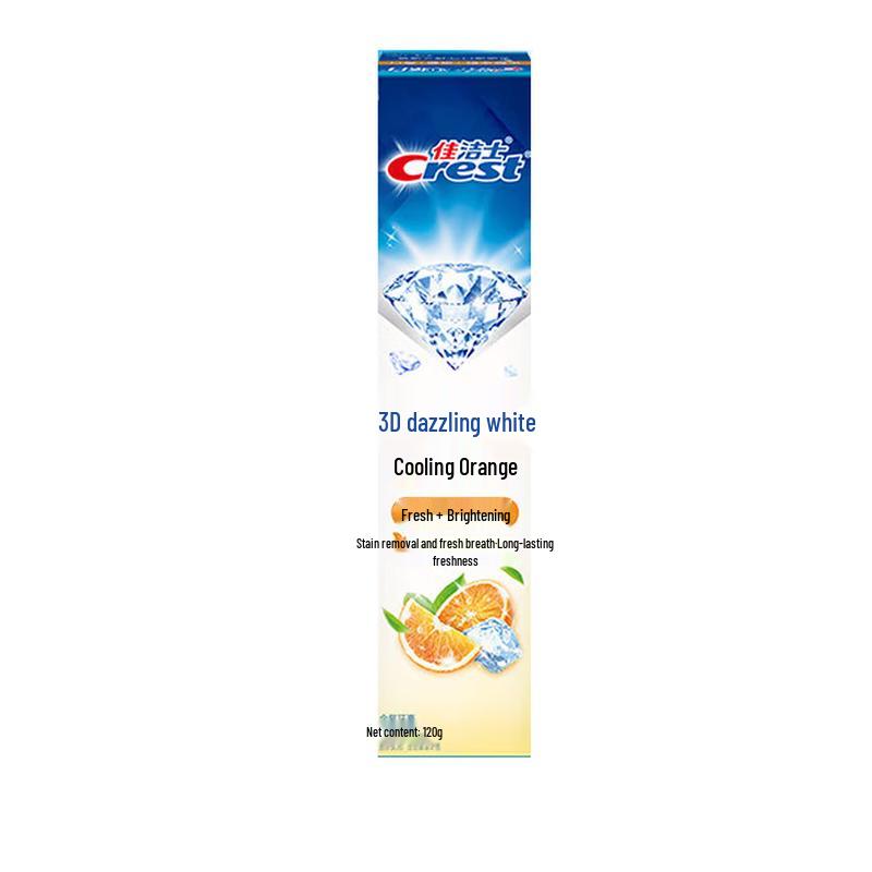 Crest 3D White Refreshing Icy Orange Toothpaste