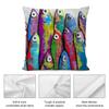 Colorful Sardine Lobster Pillow Case Living Room Sofa Decorative Cushion Cover Simple Household Light Luxury Printed Pillow