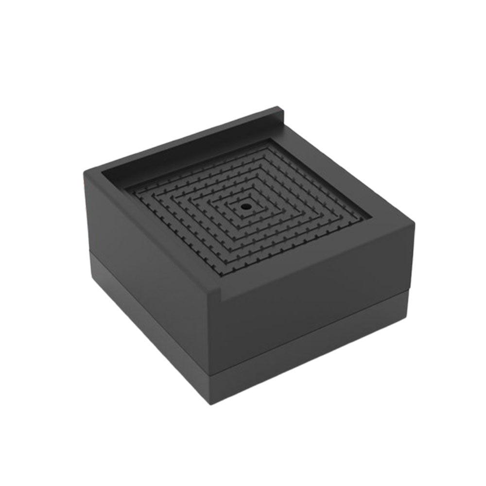 

4 шт. L-образные прокладки для увеличения высоты, черные противоскользящие накладки, универсальные подставки для мебели, стол 4cm