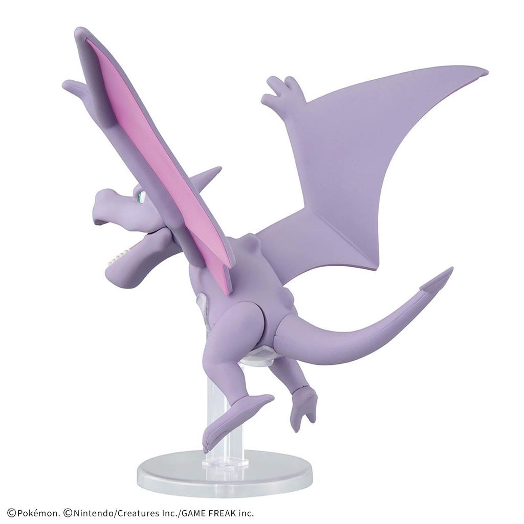 Pokémon Model Kit Fossil Pokémon Series Aerodactyl Plastic Pre-colored Model Kit