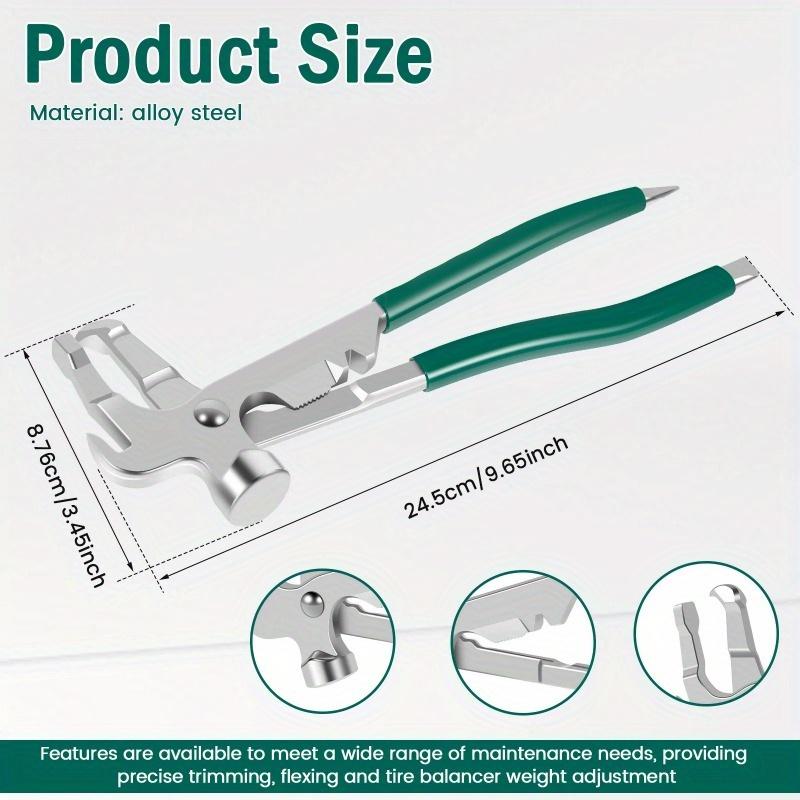Car Tires Wheel Balancer Auto Wheel Weight Hammer Clip Installer Remover Pliers Car Wheel Balancer Repair Tool Car Accessories