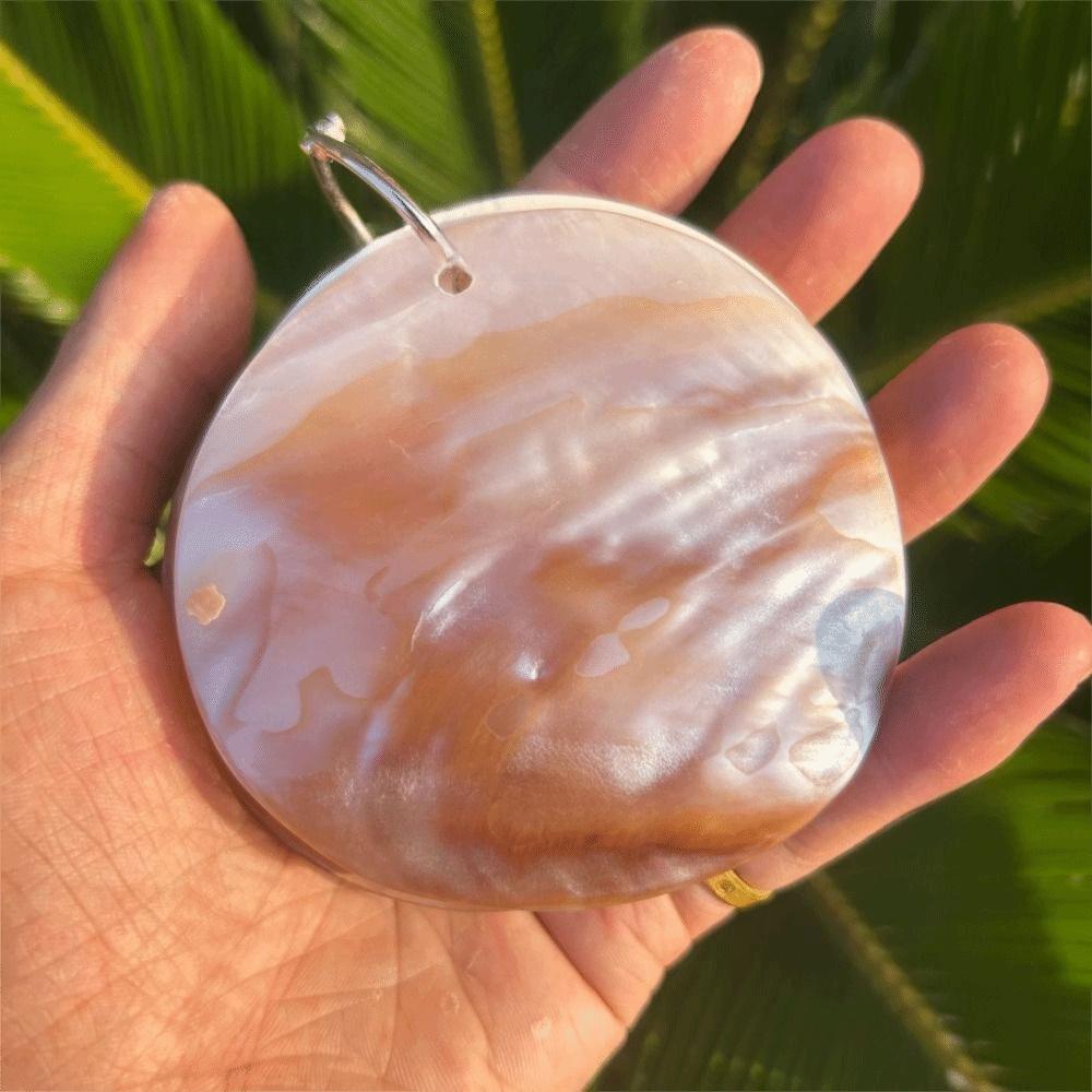 Mini Compact Natural Seashell Notebook Natural Shell Mini Notebook Sketchbook Personal Use