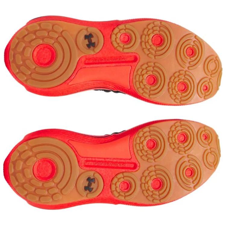 Under Armour HOVR Phantom 4 Schwarz Lava Rot Herren Sneaker Metallic-Silber 3027593-004