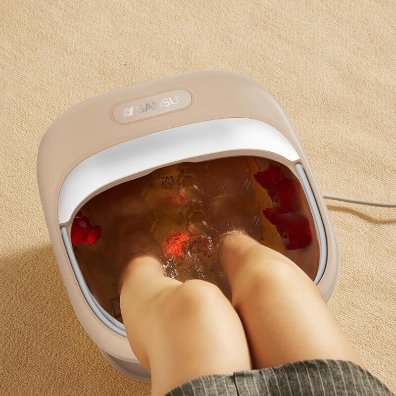 SANSUI Faltbarer Fußbad-Massagegerät SZY-P60