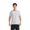 Jordan T Shirts Men's White Crew Neck Moderate Straight Fit CD2607-100