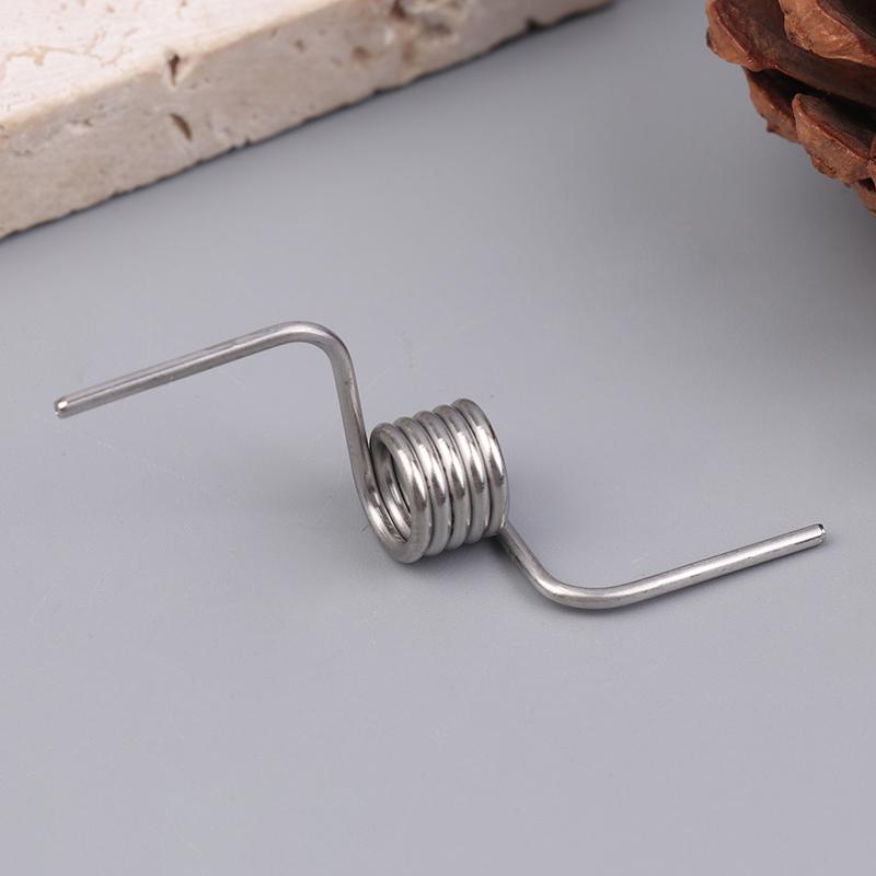 2Pcs/Set Refrigerator Divider Door Hinge Spring Accessories Baffle Strong Stainless Steel Refrigerator Door Torsion Springs