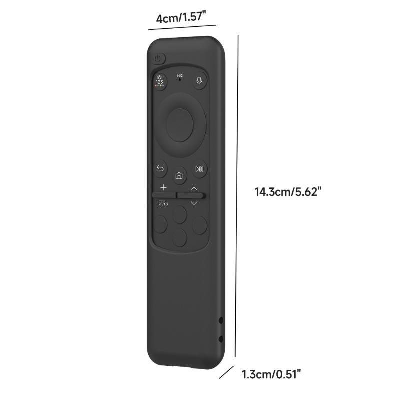 Silikonhülle für Samsung BN59-01432A Smart TV Fernbedienung Schutzhülle Anti-Verlust mit Lanyard