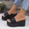 Trendige Damen-Plateau-Slipper in Übergröße – Schlicht, Vielseitig und Lässig