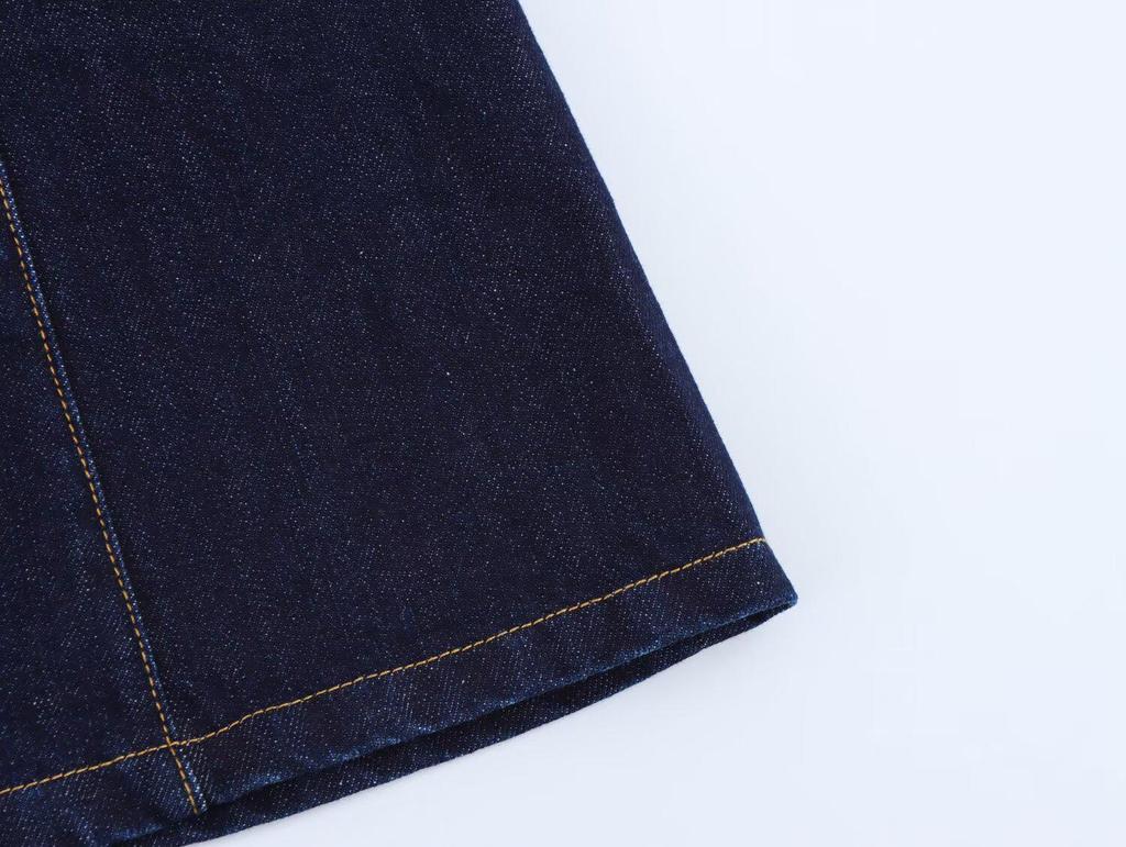 2025 Spring Women's European & American Slim Denim Dress