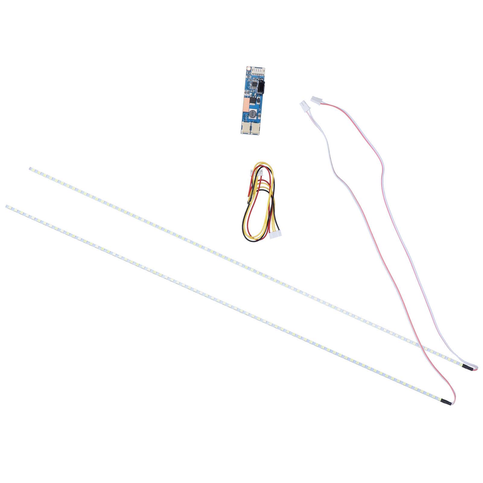 

2 шт. Светодиодные полосы подсветки Лампы для ЖК-дисплея Комплект световых трубок с платой драйвера для подключения