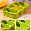 Silicone Soup Ice Cube Molds 750ml Food Meal Molds Multipurpose Freezer Soup Tray  Meal Prepping