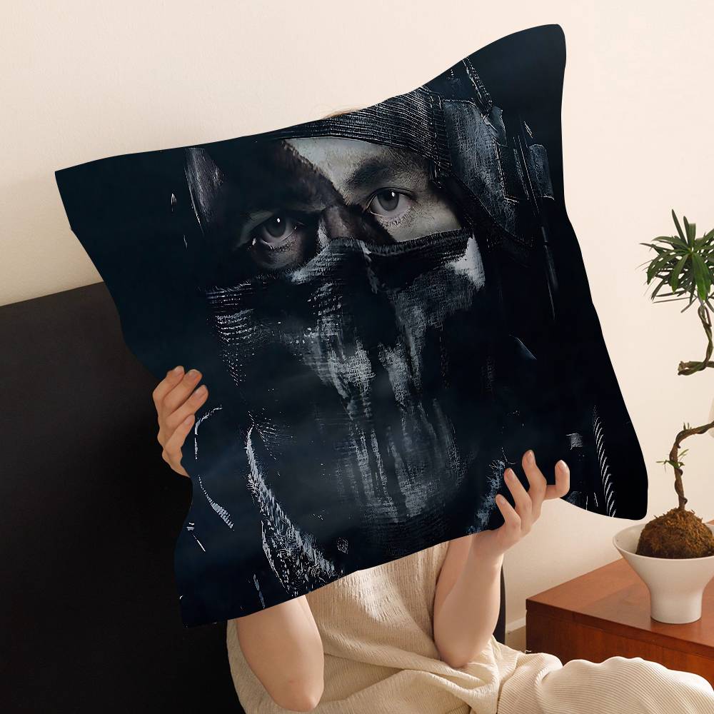 Game R-Rainbow S-Six S-Siege Pillow Gift Home Office Decoration Bedroom Sofa Car Cushion Cover case 45x45