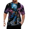 25-26 Dragon Ball Goku Football Jersey Anime Graphic T-shirt Sports Men's T-Shirt Children's Clothing