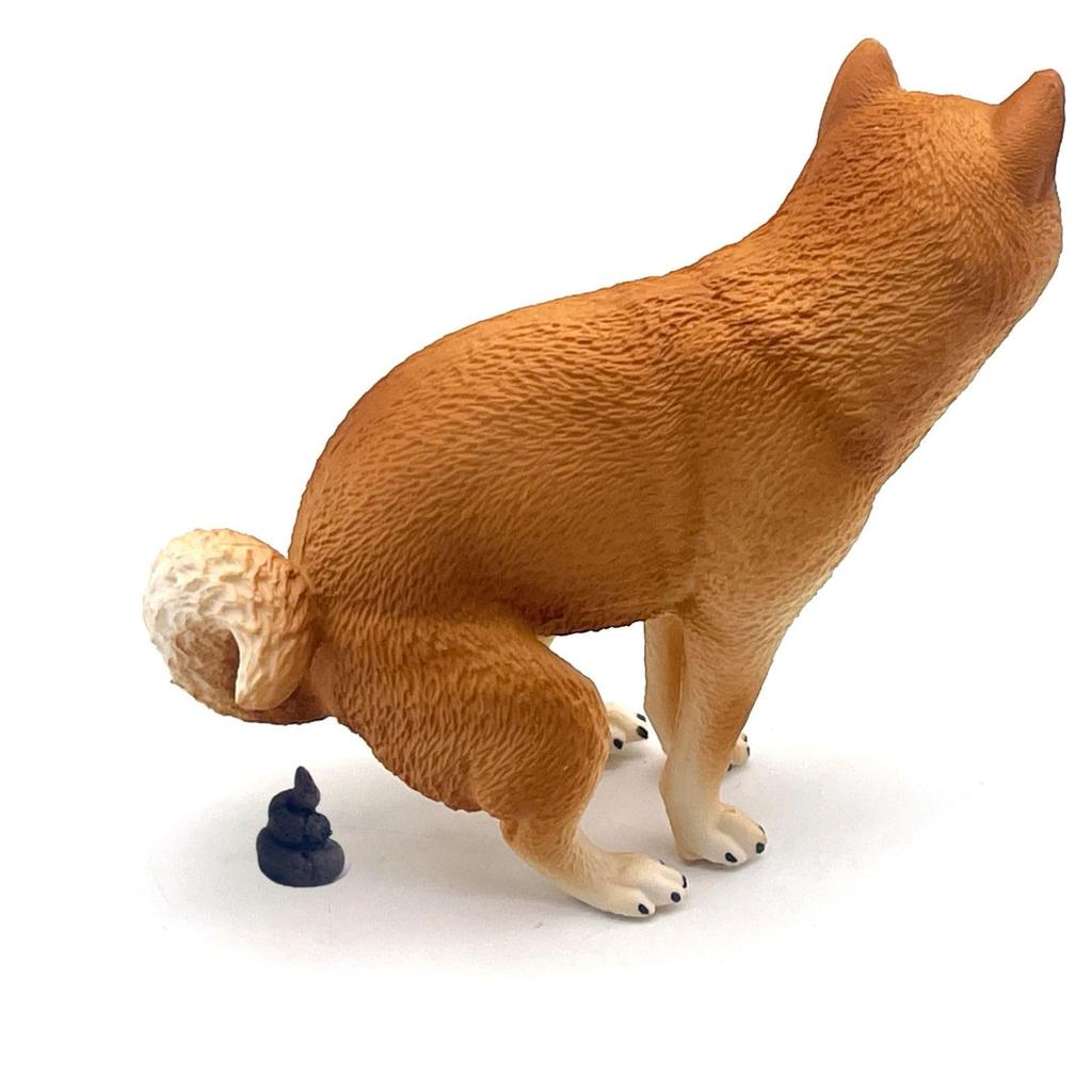 Avidora Shiba Inu Poop Fun Interior Poop Figure Goods, Figurine, Item, Decor,