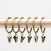 Shower Curtain Hooks and Clips: Roman Rings & Curtain Rings