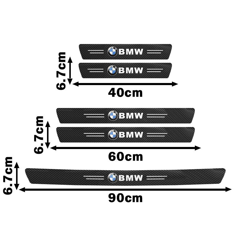Auto Türschwellen Schutzaufkleber Kratzfest Wasserdicht Aufkleber für BMW M E92 E87 F10 F20 F30 X3 X5 i3 ix3 E46 E90 E39 E60