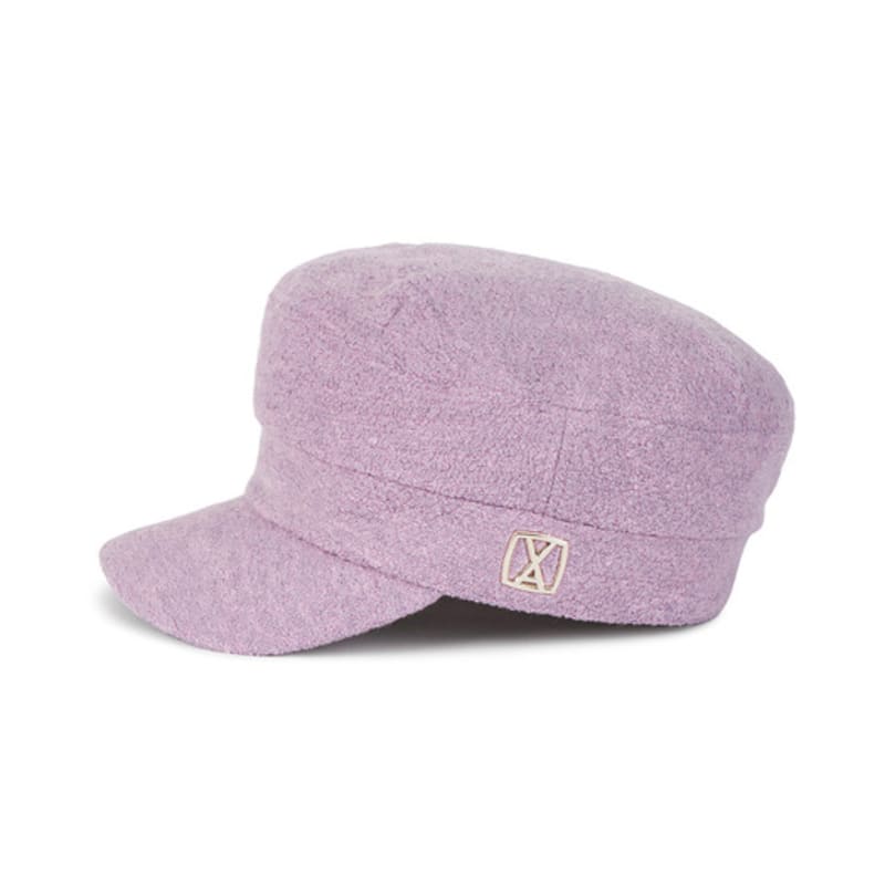 VARZAR VA Square Studded Wool Sailor Cap Purple