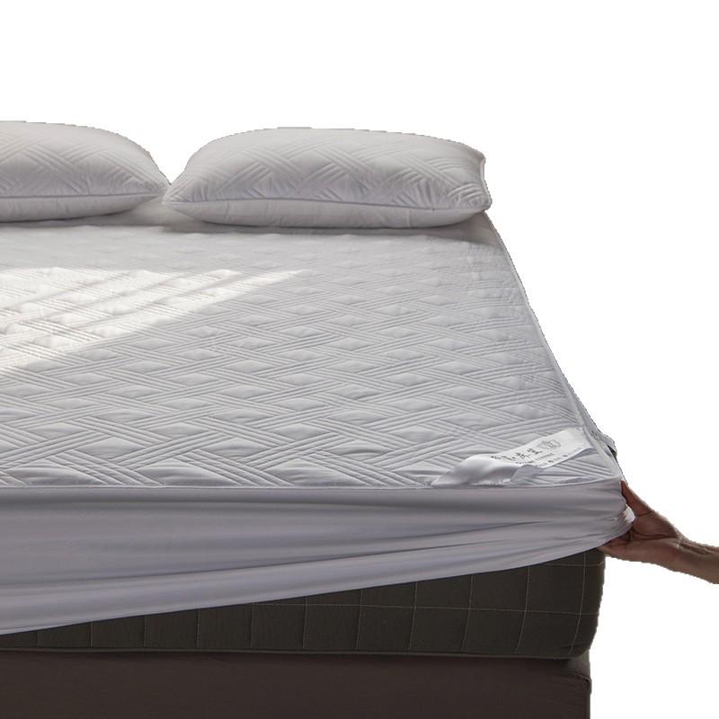 High-Density Quilted Cotton Mattress Protector with Pillowcase - Non-Slip, Thickened Fit