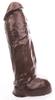 HT27BR Zac XL Dildo 27 X 9.5 Cm Brown