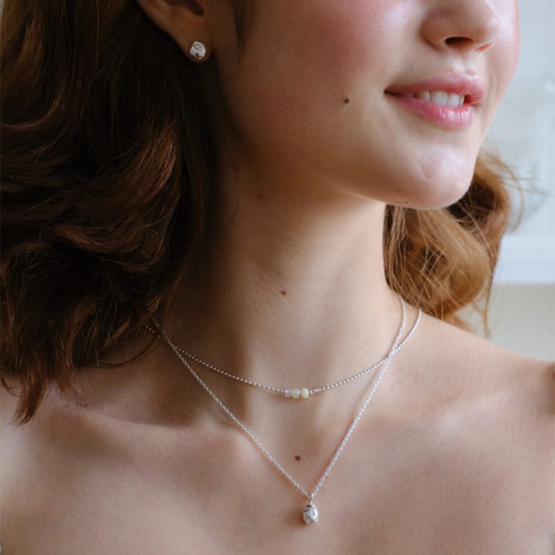 reve Piece of luck necklace_Glossy