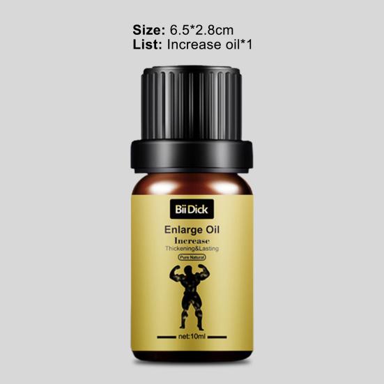 Yousheng 10ml/Bottle Enlargement Essential Oil Safe Stimulation Free Increase Libido Big Dick Penis Enlargement Oil for External Use