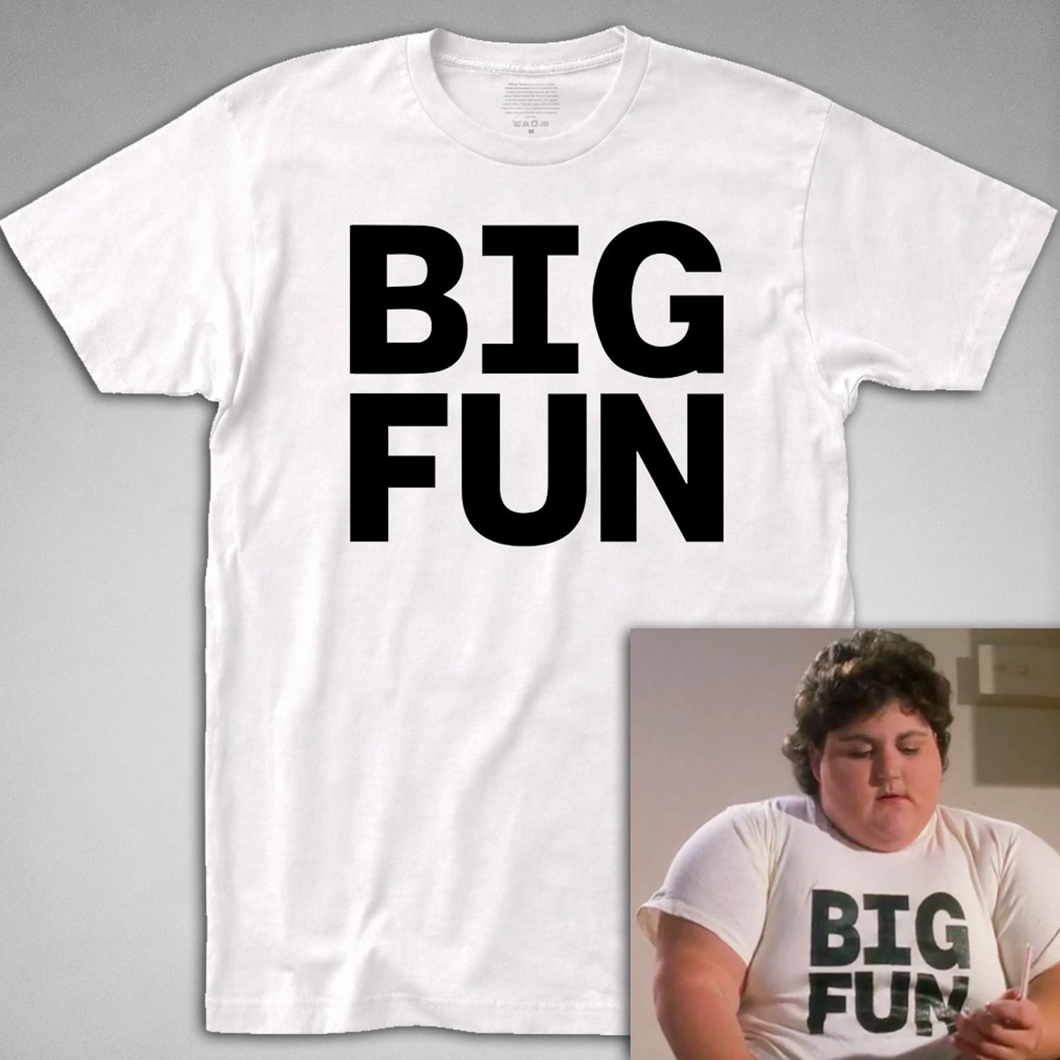 Big Fun T Shirt Heathers Retro 80s Band Dumptruck Winona Ryder Christian Slater S