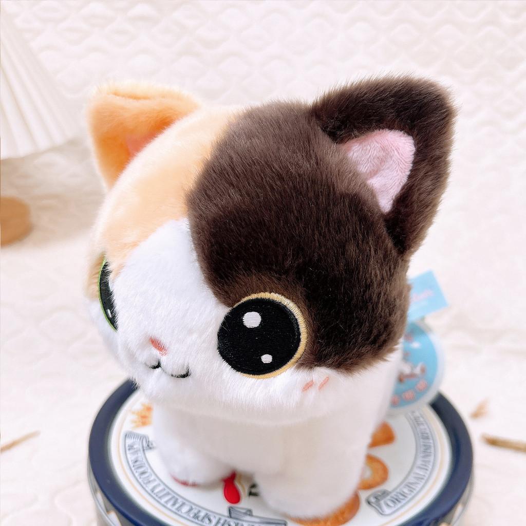 Cute Black Cat Plush Doll With Short Plush Material For Girls And Boys Gift