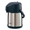 Zojirushi Thermos Stainless Steel Air Wide Mouth Vacuum Keeps Food Hot and Stainless Pot, 2.2L, Tabletop, (Approx. 7cm), Insulated, Cold, Steel,
