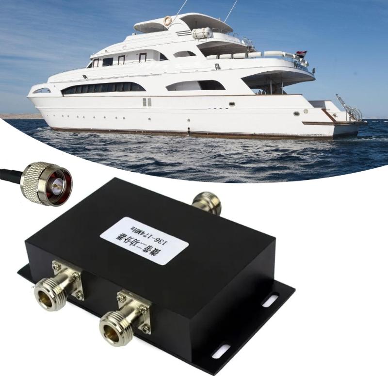 Professional Splitter Distributor Suitable for Efficient UHF Signal Sharing In Communication Systems Supports 136-174MHz