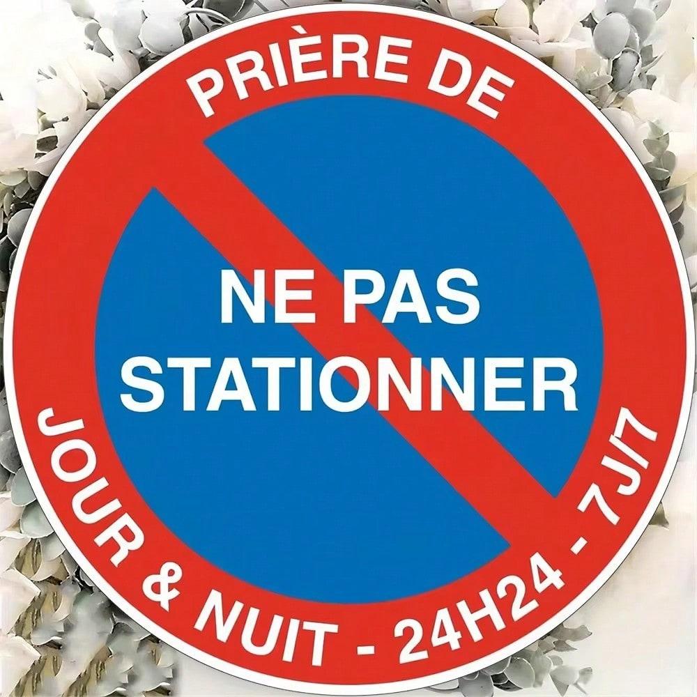 Metal Sign Vintage Tin Poster Warning Sign Dog Private No Parking Entry TYA0717-02-20x20cm разноцветный