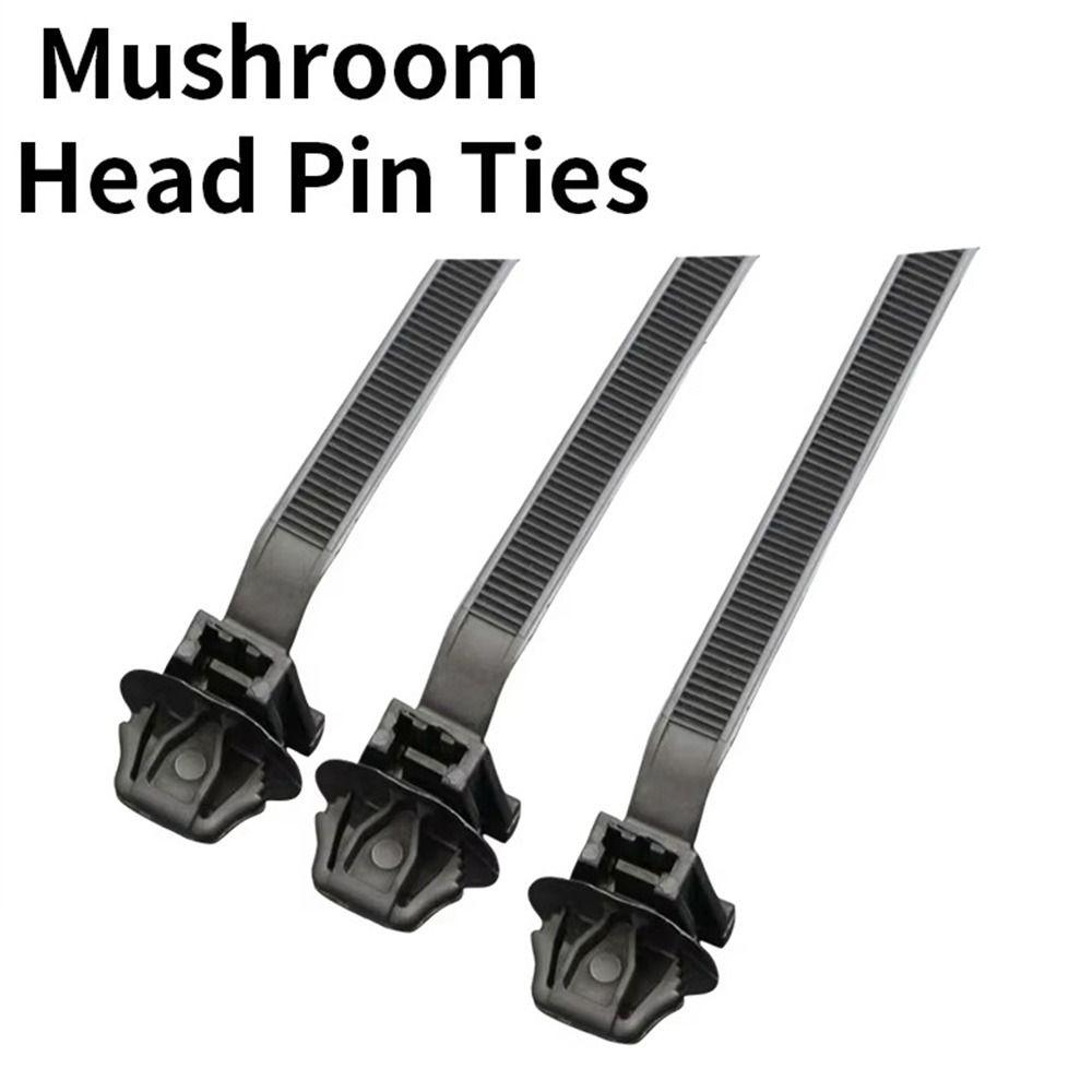 10pcs 158x7mm Automotive Cable Tie Nylon Auto Fasteners Cable Tie Strap  Automotive Wire Management