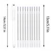 10 Refills Magic Marker Pen Temperature Disappearing Pen for Sewing Heat Erasable Fabric Marking Pens DIY Craft Sewing Accessory