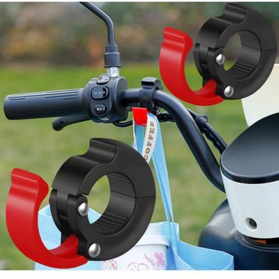 1 Set Cykel Scooter Motorcykel Hjälmkrok Abs Bagage Hjälmhängare Hängande Väskkrokar Gör-det-själv Tillbehör