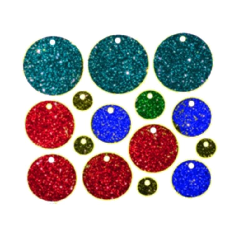 Round Charm Casting Resin Molds with Hole for DIY Keychain Jewelry Crafts Decor