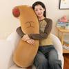 Kapibara Throw Pillow Capybara Doll Sleeping Doll Girl Sleeping Doll Super Soft Long Pillow Birthday Gift