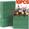 10/1PCS Flower Moisturizing Sponge Block Absorbent Floral Foam Bricks Cuttable Dry Wet Florist Sponge Bricks Wedding Party Decor
