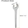HARFINGTON Single Open Ended Spanner Wrench, 46mm, Thicken CR-V Steel Open End Wrench Tool for for Automotive Repair and Furniture Assembly, Grey