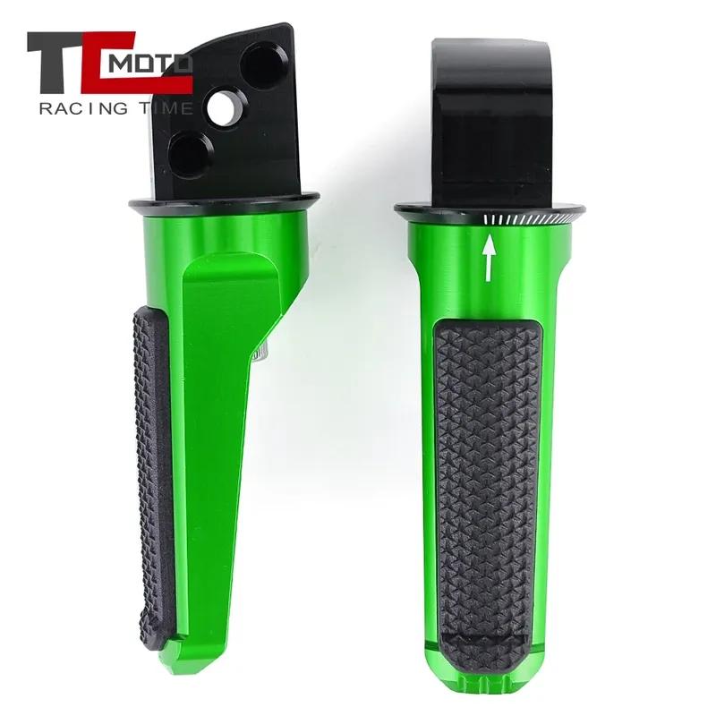 Rear Foot Pegs Passenger Pedal Footrest For Kawasaki Z800 Z900 Z900RS Cafe Z1000 Z1000R Z1000SX ZZR1400 Ninja 400 650