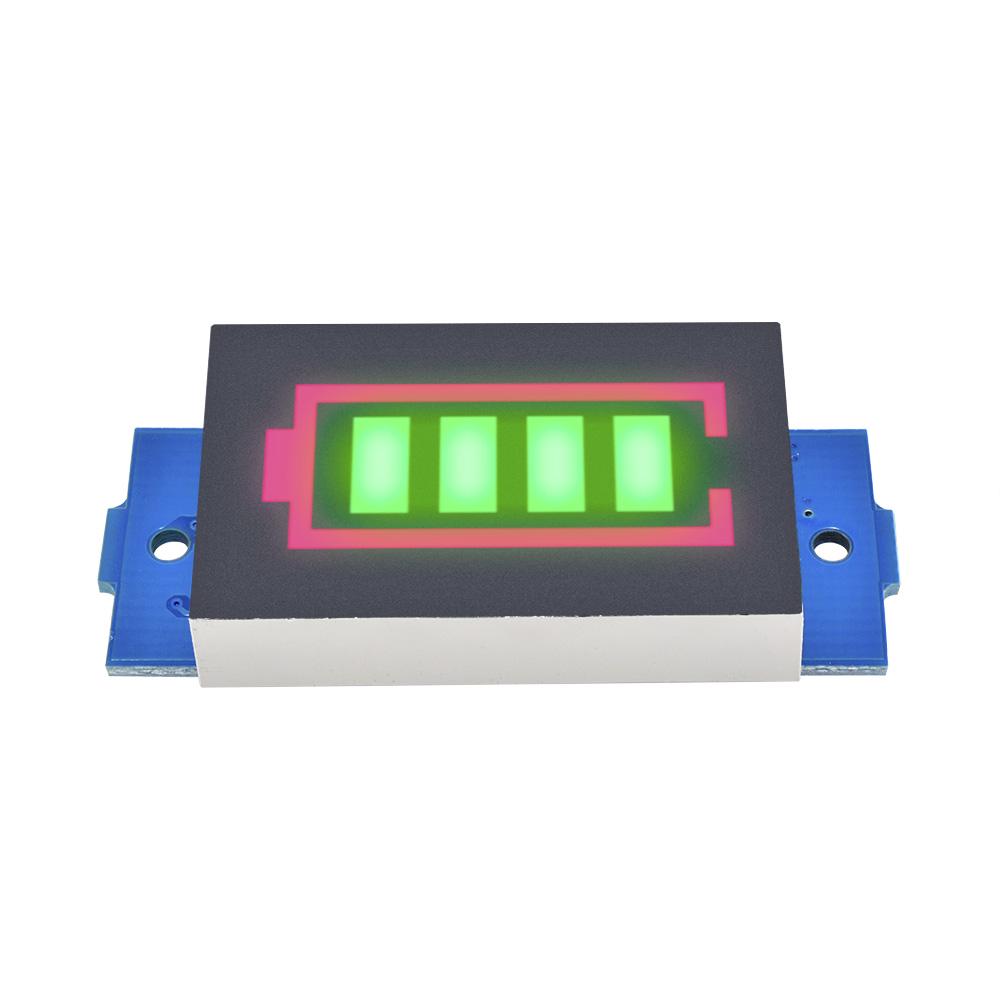 1S 18650 Lithium Battery Level Indicator Module Battery Power Capacity Display Board Green