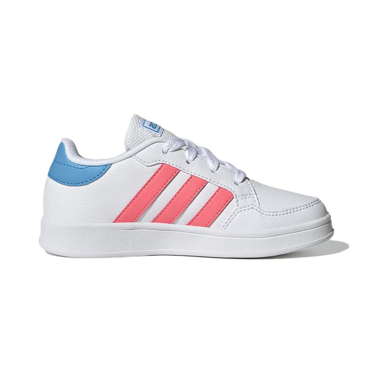 Adidas Breaknet J White Acid Red Kids Sneakers Cloud-White Sky-Rush GY6015